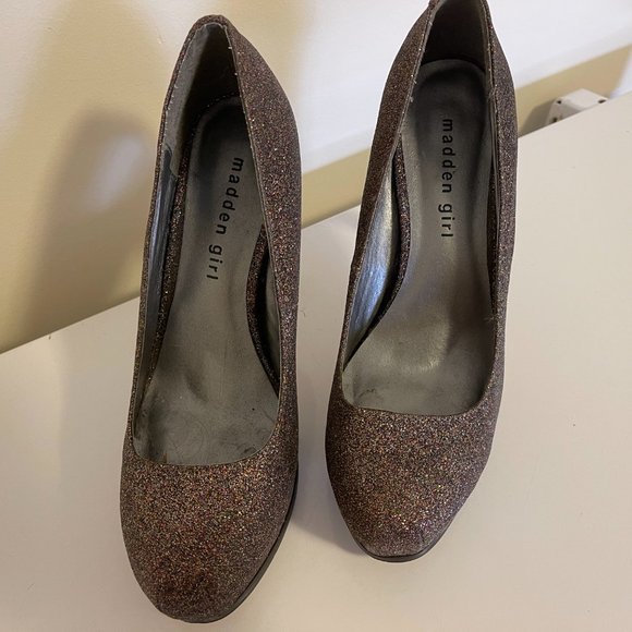 Madden Sparkle Heels - Picture 2 of 8